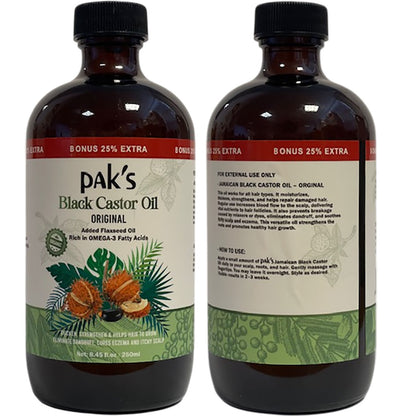 Paks  Original Black Castor Oil