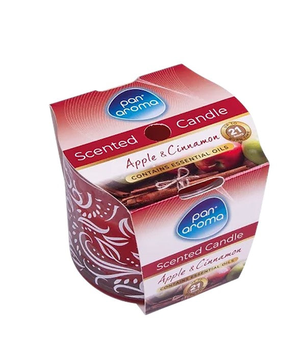 Pan Aroma Scented Candle Apple And Cinnamon