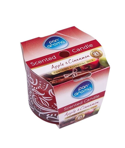 Pan Aroma Scented Candle Apple And Cinnamon