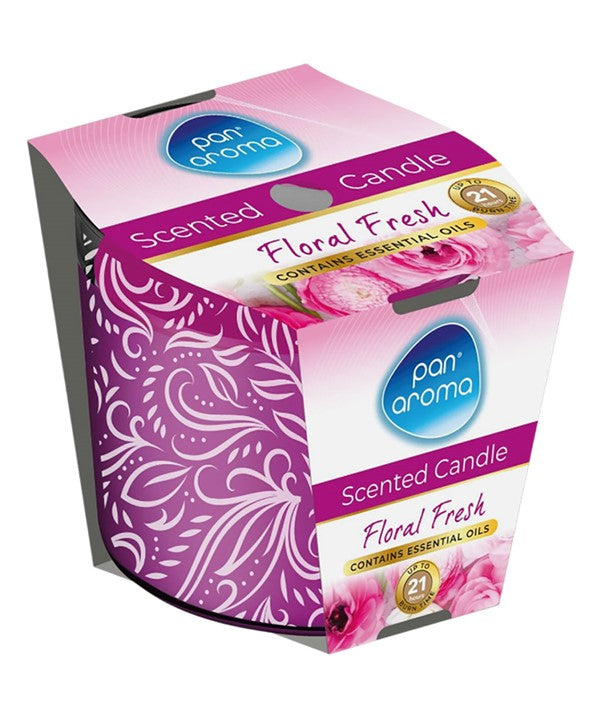 Pan Aroma Scented Candle Floral Fresh