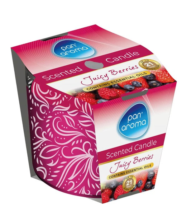 Pan Aroma Scented Candle Juicy Berries