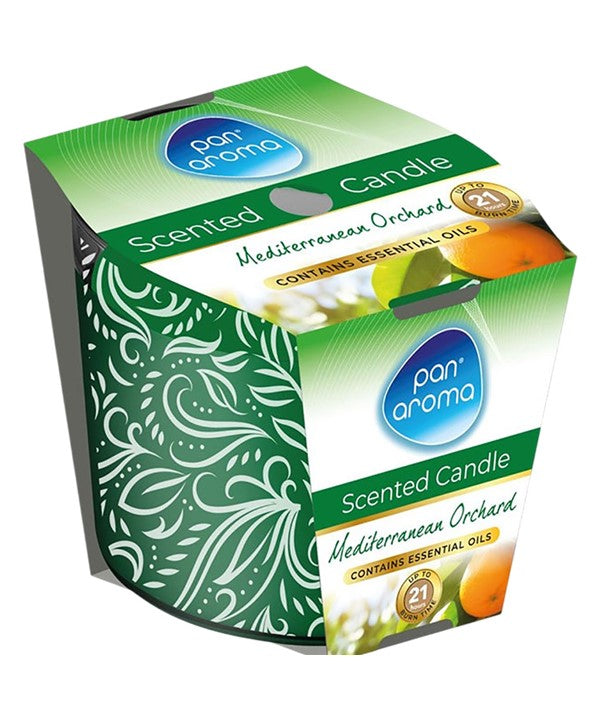 Pan Aroma Scented Candle Mediterranean Orchard