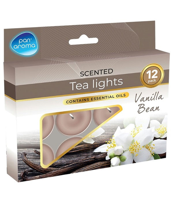 Pan Aroma Scented Tea Lights Vanilla Bean