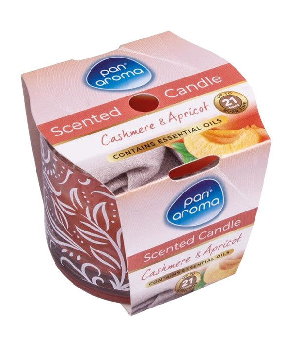 Pan Aroma Scented Candle Cashmere And Apricot