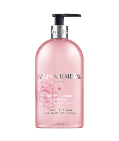 Baylis And Harding Peony Lychee And Vanilla Luxury Hand Wash