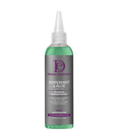 Design Essentials Peppermint And Aloe Therapeutics Soothing Scalp Tonic