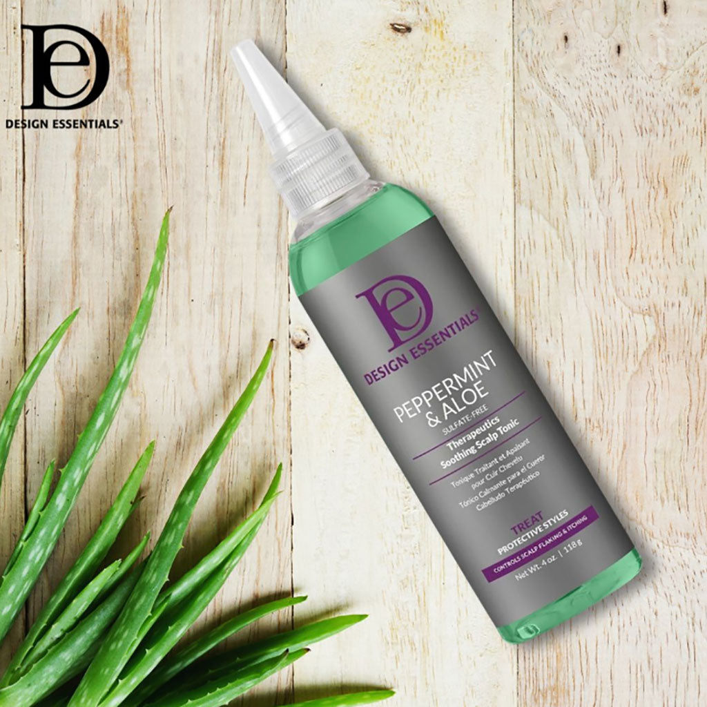 Design Essentials Peppermint And Aloe Therapeutics Soothing Scalp Tonic