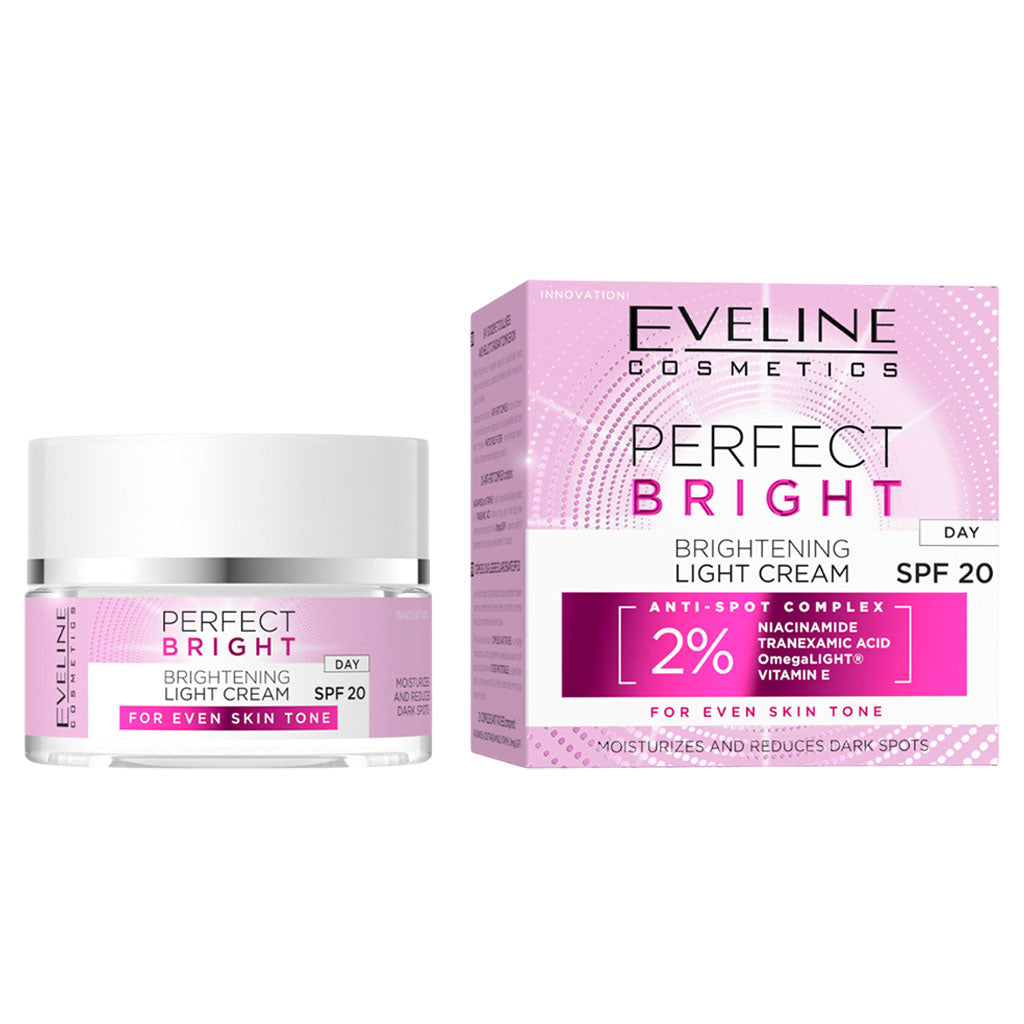 Eveline Perfect Bright Brightening Light Cream With SPF20