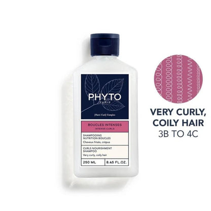 Phyto  Nutri Curl Complex Curls Nourishing Shampoo