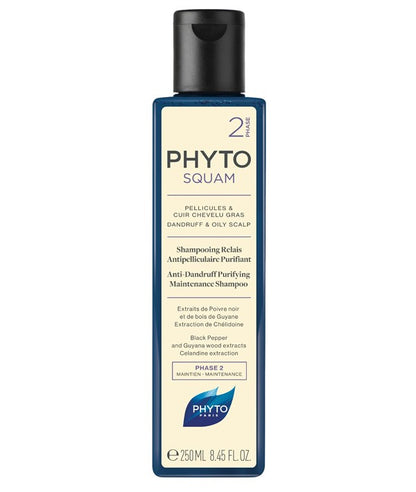 Phyto Squam 2 Phase Anti Dandruff Purifying Maintenance Shampoo