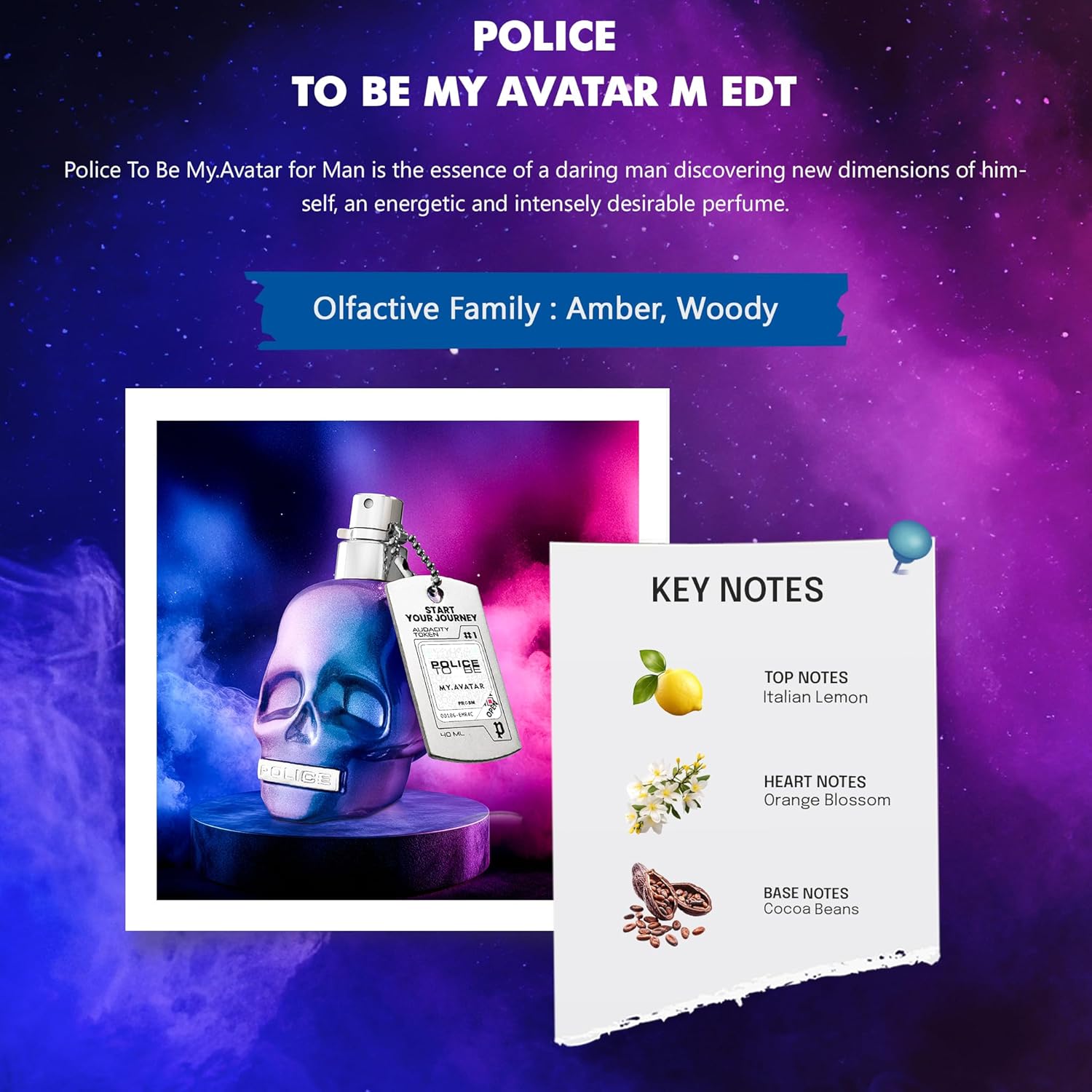 Police  My Avatar Eau De Toilette For Man