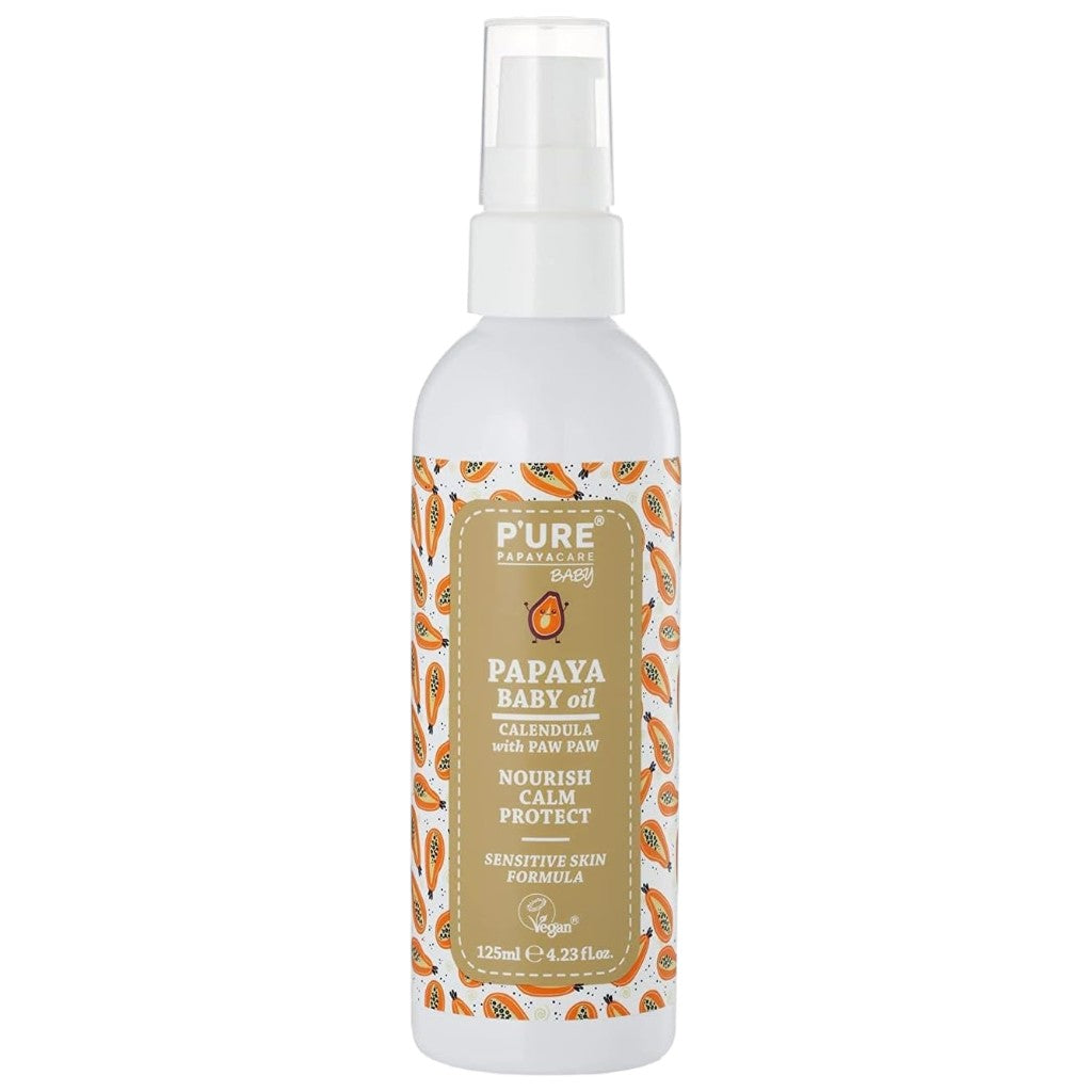 Pure Papayacare Baby Papaya Calendula With Paw Paw Baby Oil