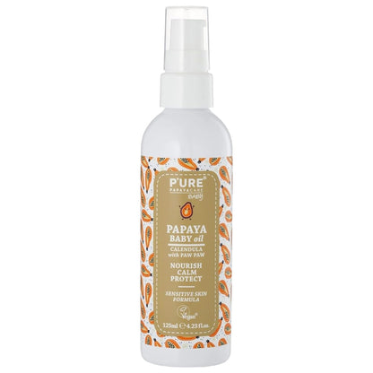 Pure Papayacare Baby Papaya Calendula With Paw Paw Baby Oil