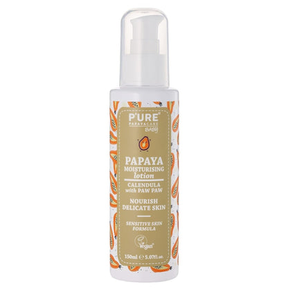 Pure Papayacare Baby Papaya Calendula With Paw Paw Moisturising Lotion