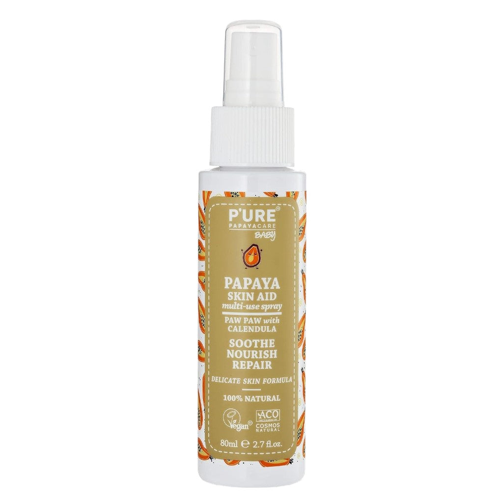 Pure Papayacare Baby Papaya Skin Aid Multi Use Spray