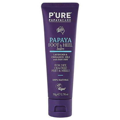Pure Papayacare Papaya Foot And Heel Balm