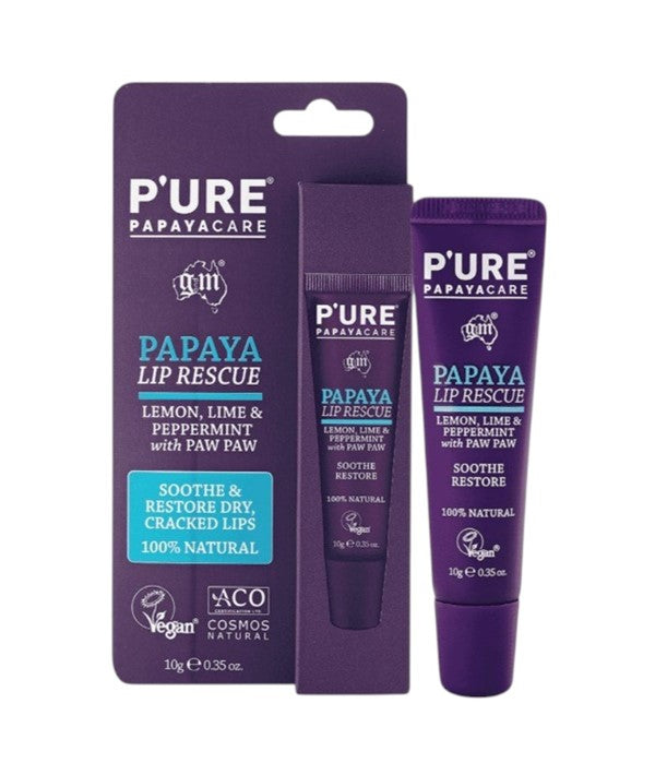 Pure Papayacare Papaya Lip Rescue