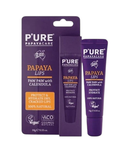 Pure Papayacare Papaya Lips Paw Paw With Calendula