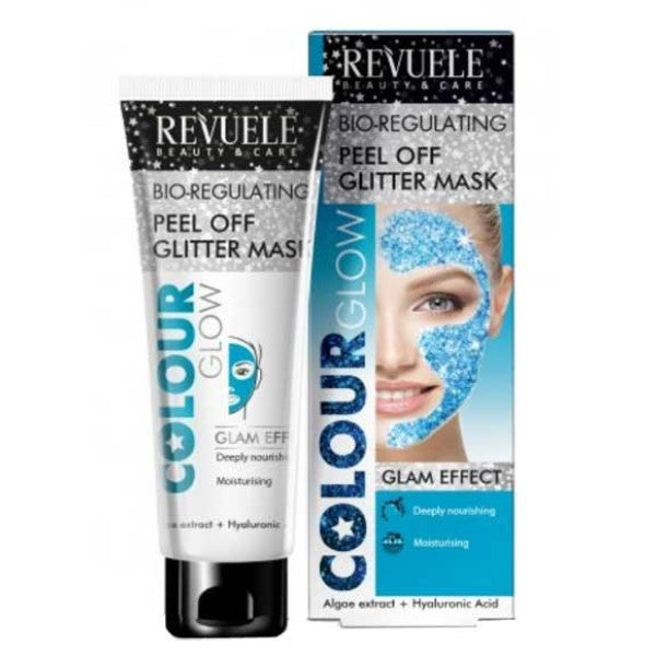 Revuele Colour Glow Bio Regulating Peel Off Glitter Mask