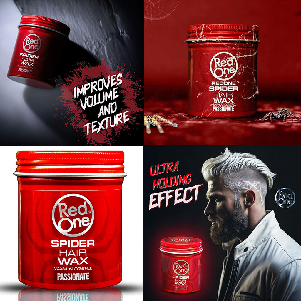 Red One  Passionate Spider Hair Wax