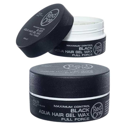Red One Black Aqua Hair Gel Wax Full Force