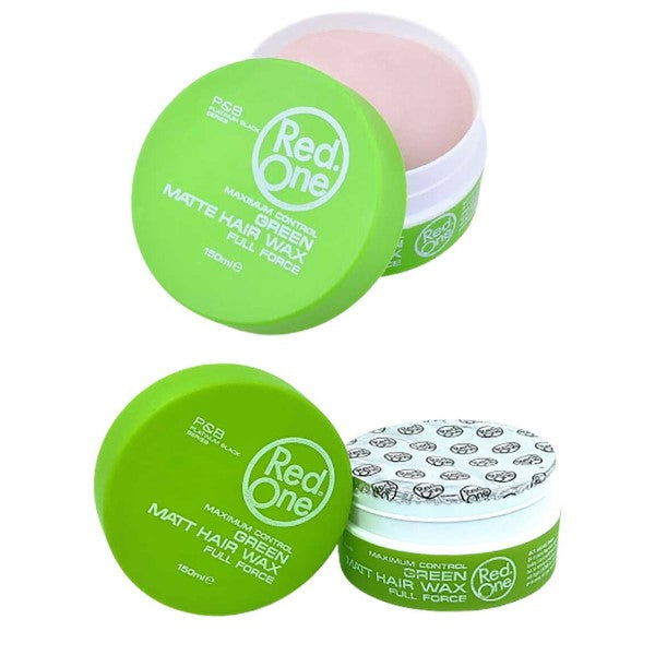 Red One Green Matte Hair Wax Full Force