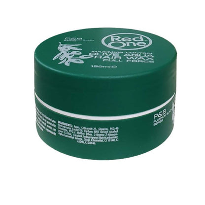 Red One Maximum Control Olive Aqua Hair Wax Full Force