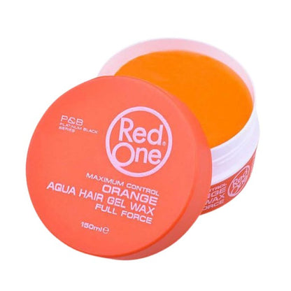 Red One  Orange Aqua Hair Gel Wax