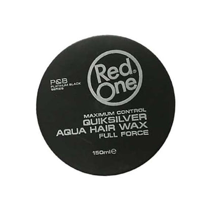 Red One Quik Silver Aqua Hair Gel Wax Full Force
