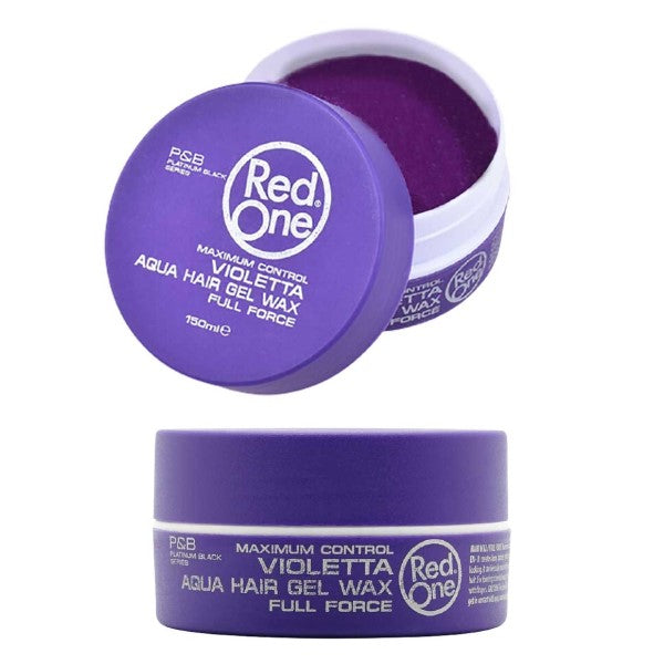 Red One Violetta Aqua Hair Gel Wax Full Force