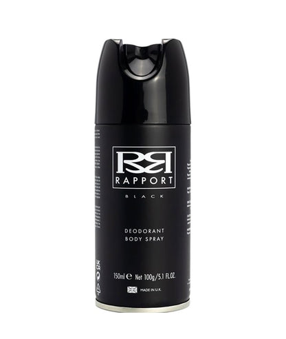 Three Pears Rapport Black Deodorant Body Spray