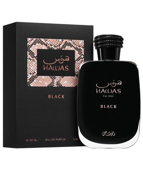 Rasasi Hawas Black Eau De Parfum For Him