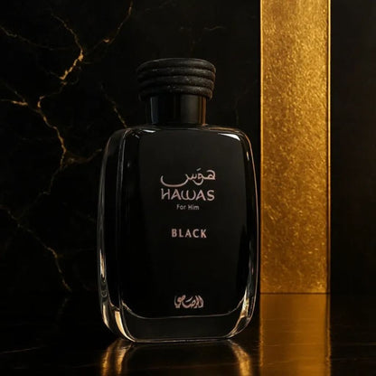 Rasasi Hawas Black Eau De Parfum For Him
