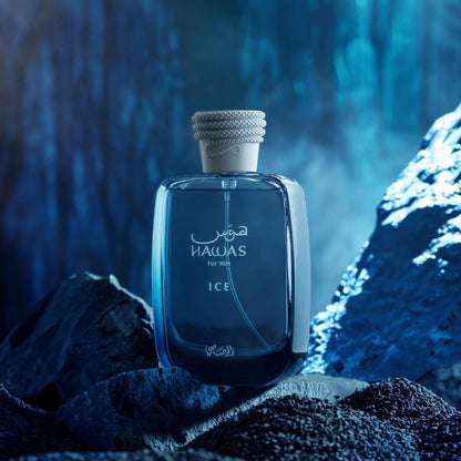 Rasasi Hawas Ice Eau De Parfum Travel Gift Set For Him