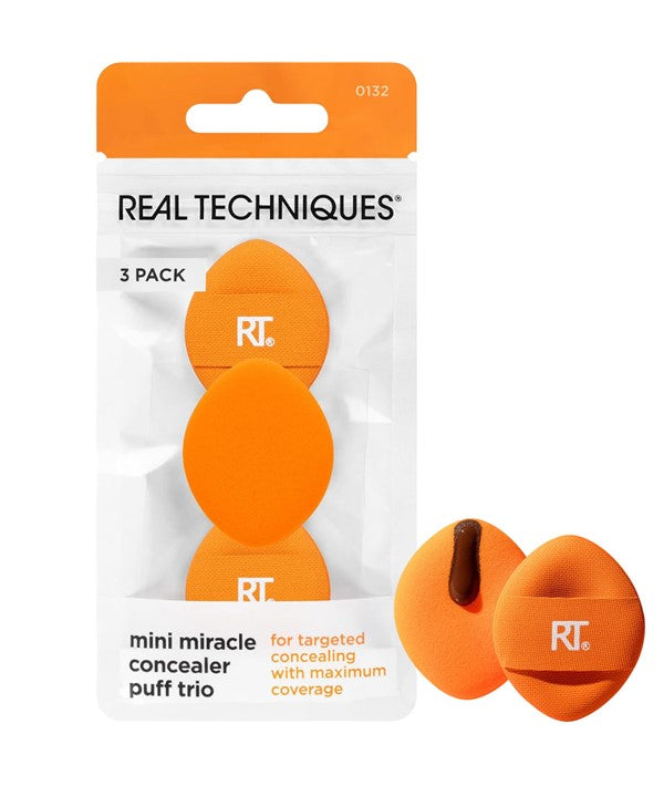 Real Techniques Mini Miracle Concealer Puff Trio