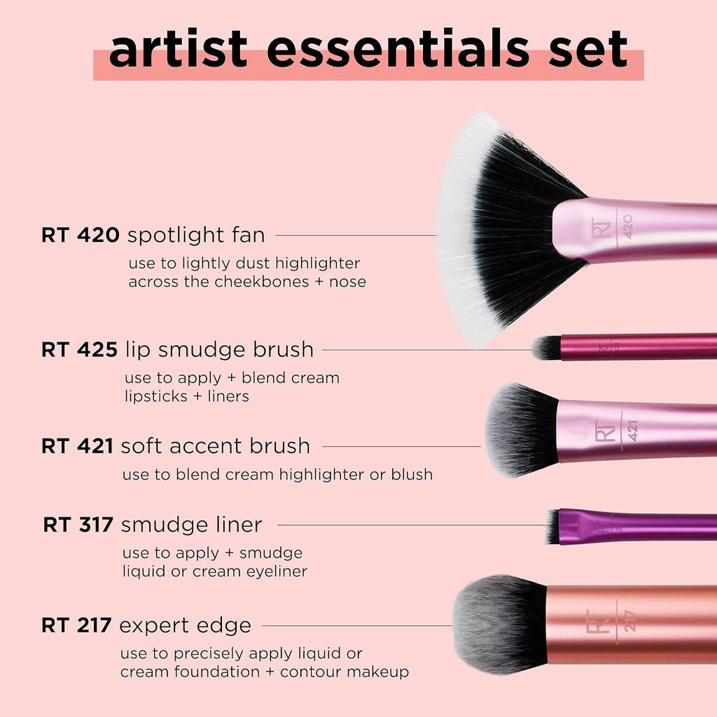 Real Techniques Artist Essentials Brush Set