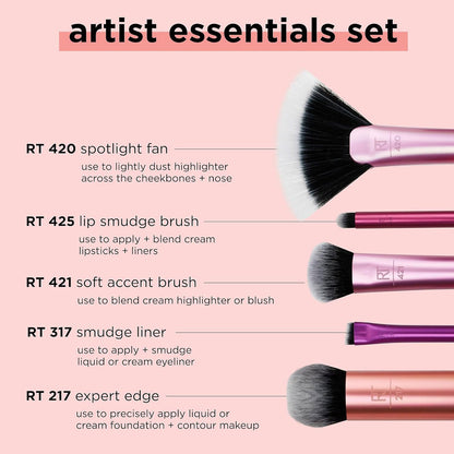 Real Techniques Artist Essentials Brush Set
