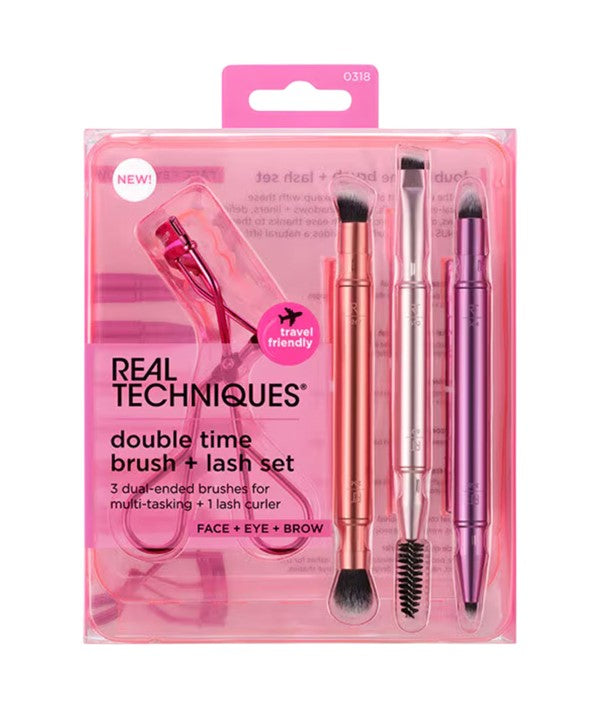 Real Techniques Double Time Brush And Lash Set