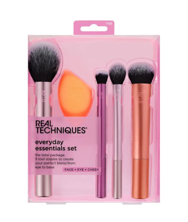 Real Techniques Everyday Essentials Makeup Brush Set