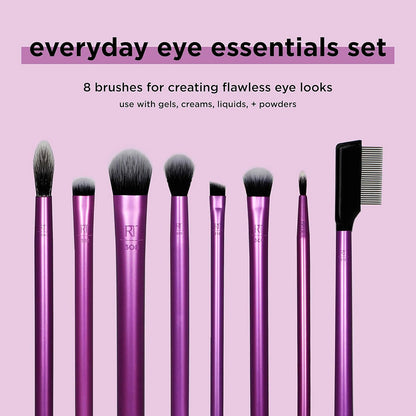 Real Techniques Everyday Eye Essentials Brush Set