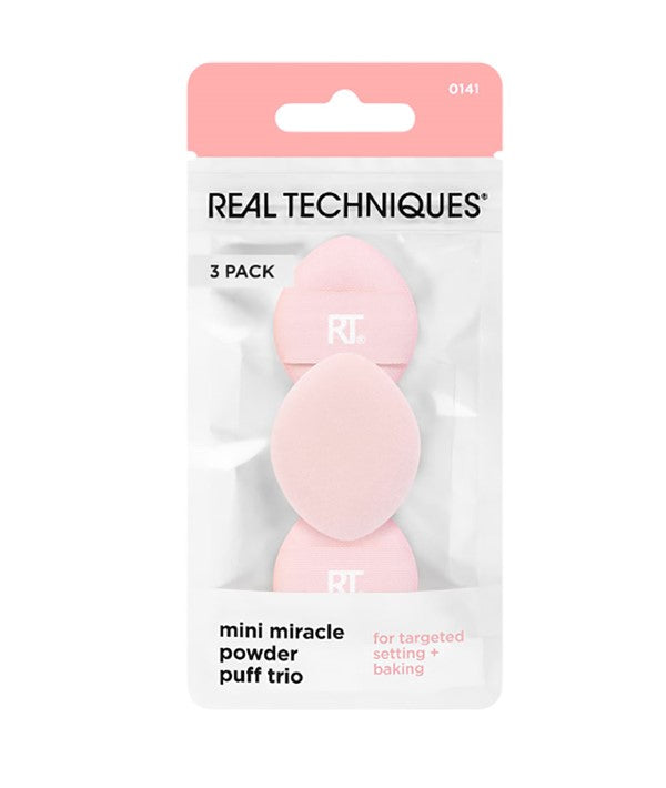 Real Techniques Mini Miracle Powder Puff Trio
