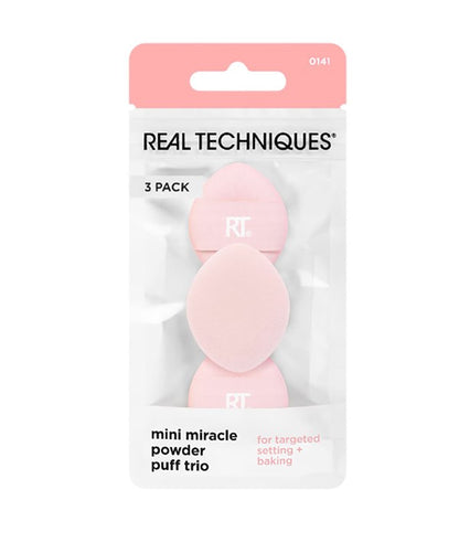 Real Techniques Mini Miracle Powder Puff Trio