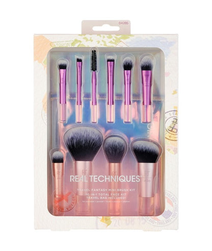 Real Techniques Travel Fantasy 10 In 1 Mini Brush Kit