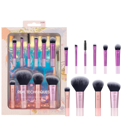 Real Techniques Travel Fantasy 10 In 1 Mini Brush Kit