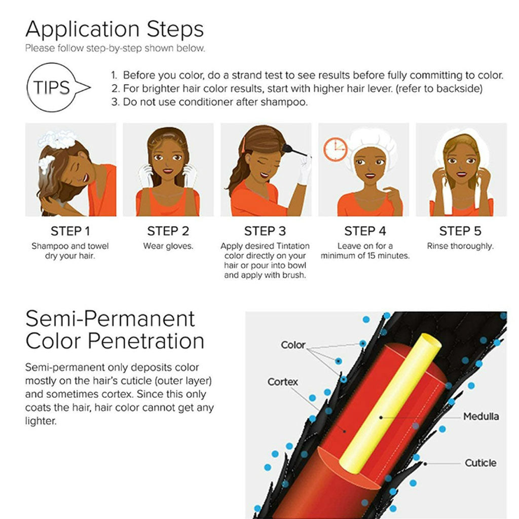 Kiss Products Kiss Colors Tintation Semi Permanent Sapphire T222