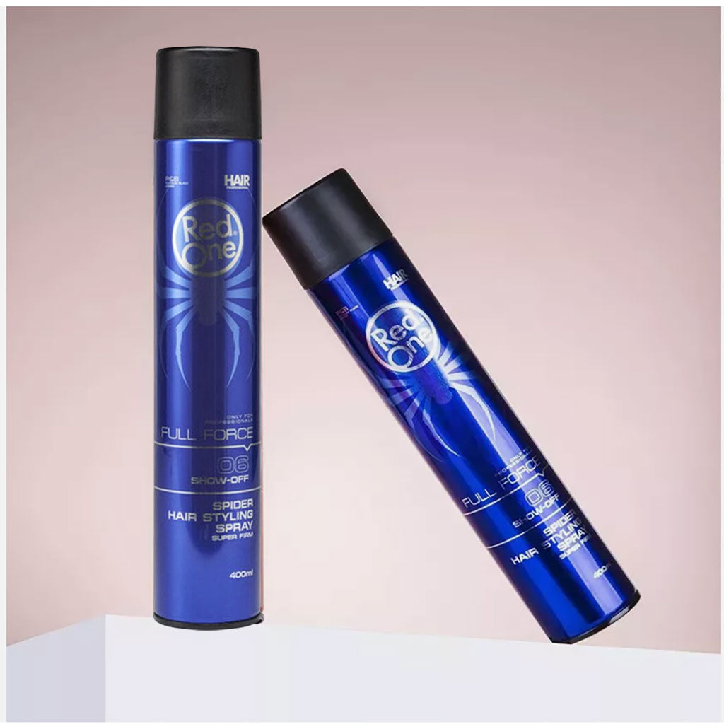 Red One Full Force 06 Show Off Super Firm Spider Hair Styling Spray
