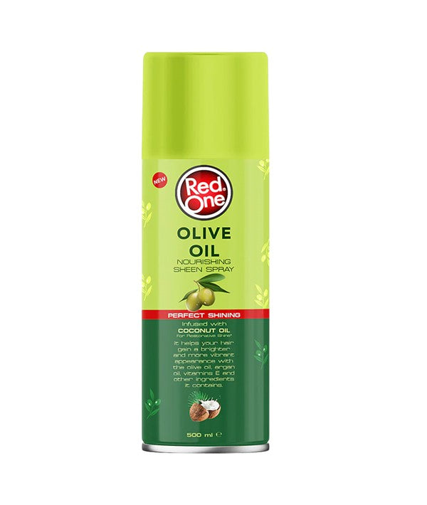 Red One  Olive Oil Nourishing Sheen Spray Infused With Coconut Oil
