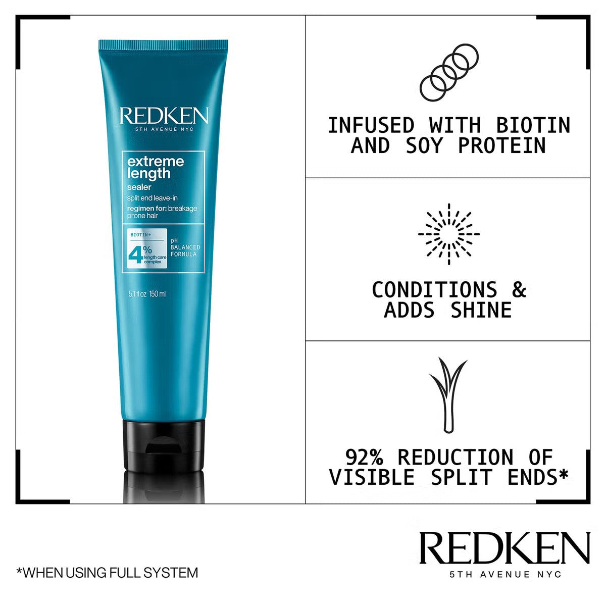 Redken  Extreme Length Sealer Leave-In Conditioner