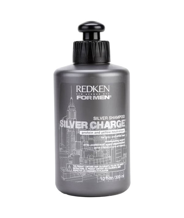 Redken For Men Silver Charge Fortifying Silver Shampoo
