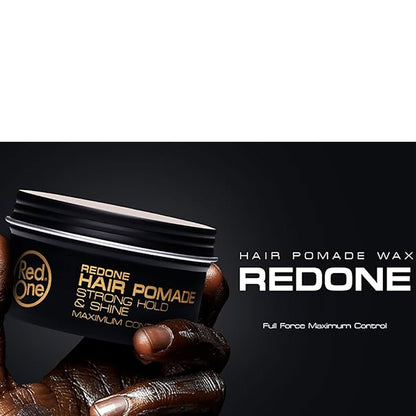 Red One Maximum Control Hair Pomade Strong Hold And Shine